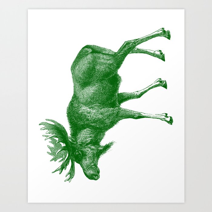 moose Art Print