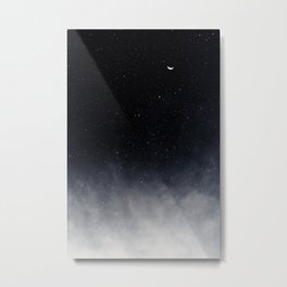 After we die Metal Print | Glow, Galaxy, Photo, Astrophotography, Pale, Dark, Astronomy, Clouds, Night, Fog 