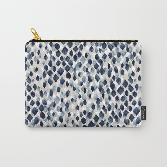 Indigo Rain Carry-All Pouch