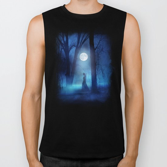 Dressed In Black Biker Tank