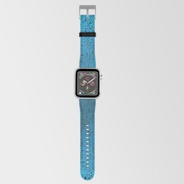 Rhapsody in Blue Harlem Renaissance mirrored reflection African American musical female portrait painting Apple Watch Band
