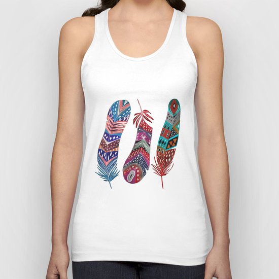 Feathers 1 Unisex Tank Top