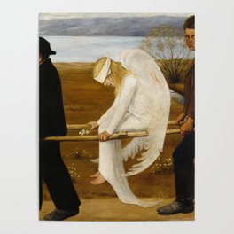 The Wounded Angel, 1903 by Hugo Simberg Poster