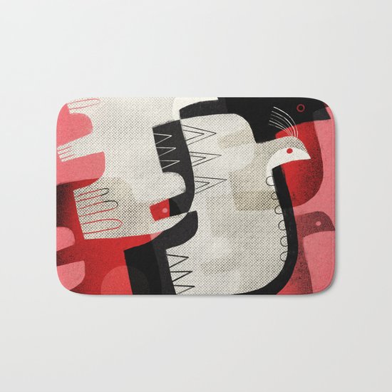 FLOCK FLIGHT Bath Mat