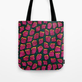 Fuchsia animal skin pattern, bold colors maximalist styled Tote Bag