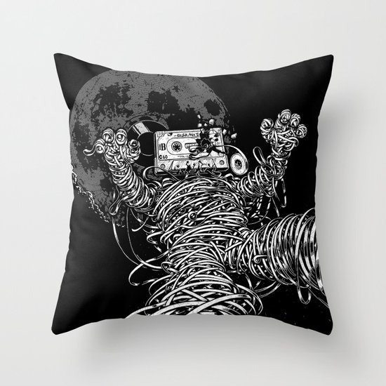 Killer Mix II Throw Pillow