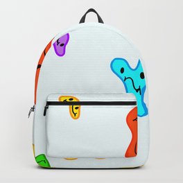 Happy Globules Backpack | Cool, Drawing, Tween, Graphic, Art, Colorful, Digital 