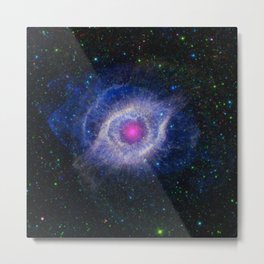 The Helix Nebula Metal Print | Space, Nebula, Magenta, Helix, Eye, Astrophotography, Astrology, Photo, Galaxy, Pink 