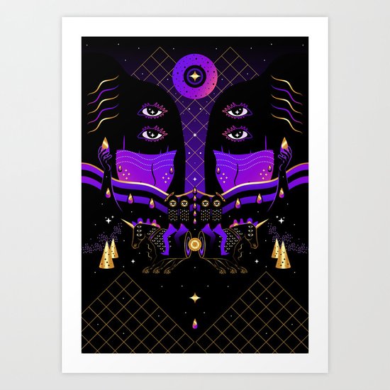 L U N A Art Print