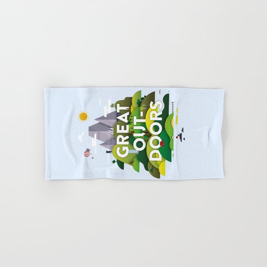 It's Great Outdoors Hand & Bath Towel