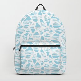 Okapi Spotted Pattern ~ Island Blue Palette Backpack
