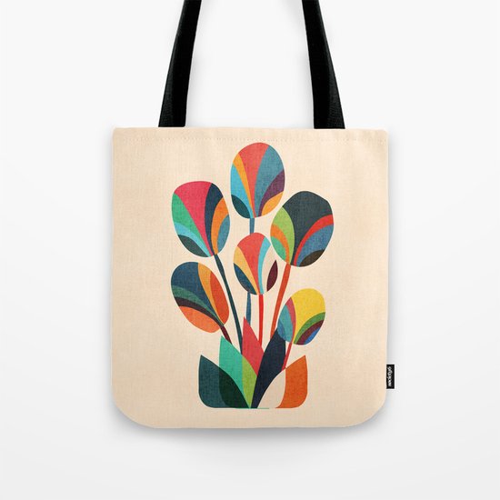 Ikebana - Geometric flower Tote Bag