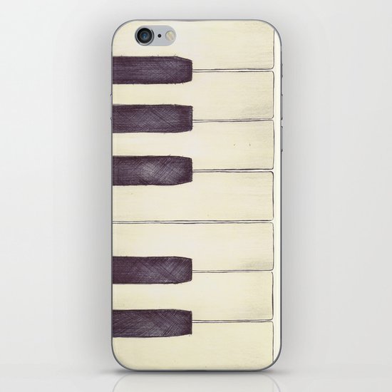 Ebony and Ivory iPhone & iPod Skin