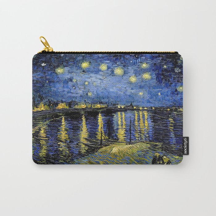 Van Gogh Starry Night Over the Rhône Carry-All Pouch