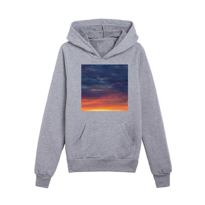 Sky #9 Kids Pullover Hoodie