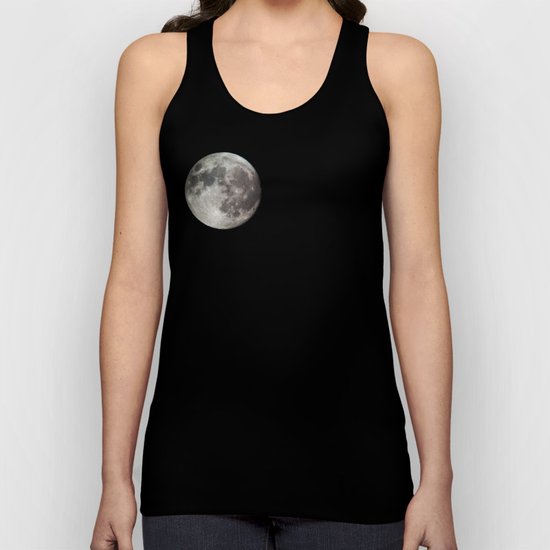 Moon Unisex Tank Top
