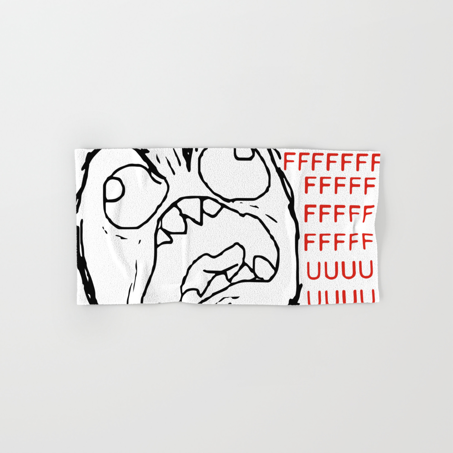 Trollface F Ck Hand Bath Towel By Aonaka Society6