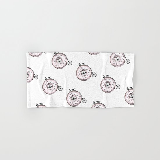 Donut Ride My Bicycle Hand & Bath Towel