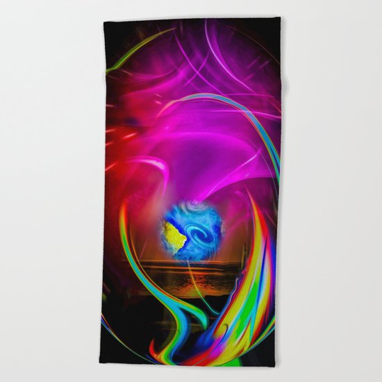 Abstract Perfection - dreams come true Beach Towel