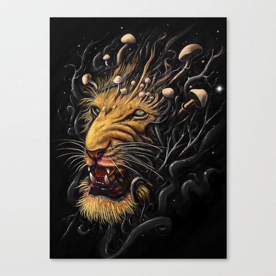 Lion Canvas Print