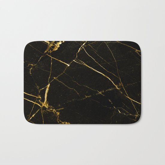 Black Beauty V2 #society6 #decor #buyart Bath Mat