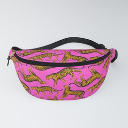 Tigers (Magenta and Marigold) Fanny Pack