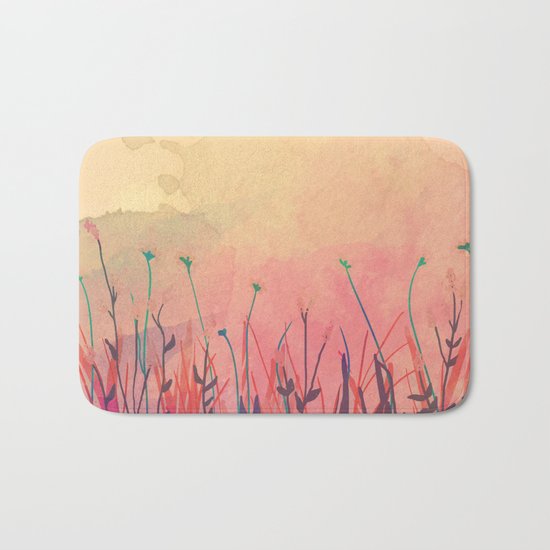 Spring flowers Bath Mat