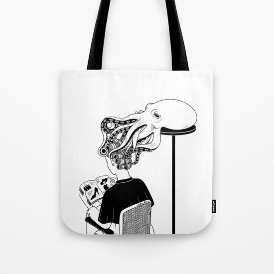 Octopus Salon Tote Bag