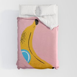 Banana Pop Art Duvet Cover