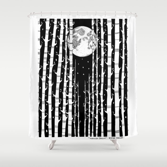 MoonLight Dream Shower Curtain