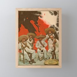 Zapatista Framed Mini Art Print