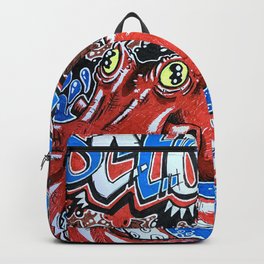 Octopus Graffiti Backpack