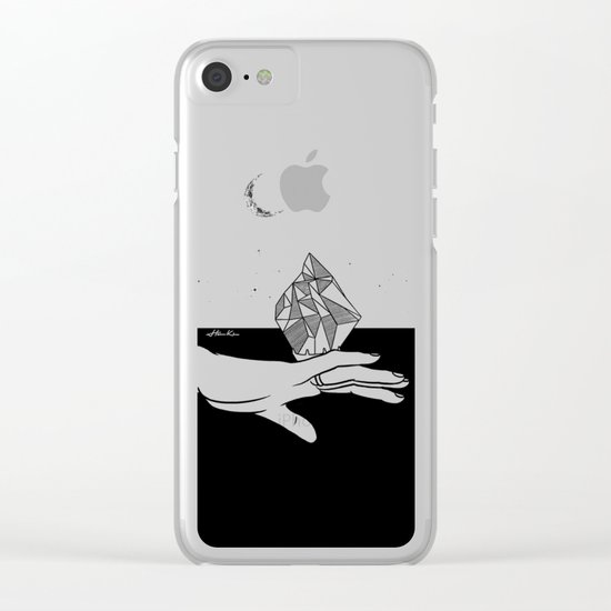 Cold Love Clear iPhone Case