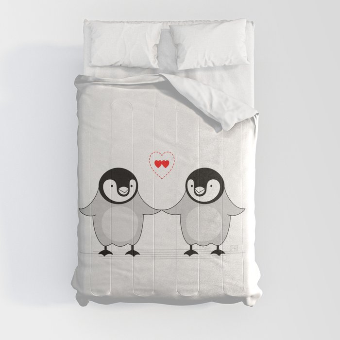 Penguin Love Comforter