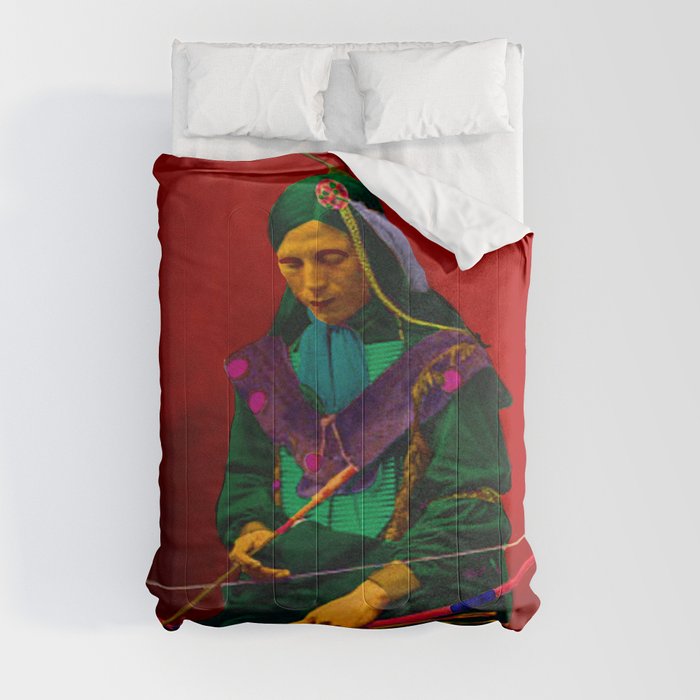 Native American Cherokee Pop Art Comforter
