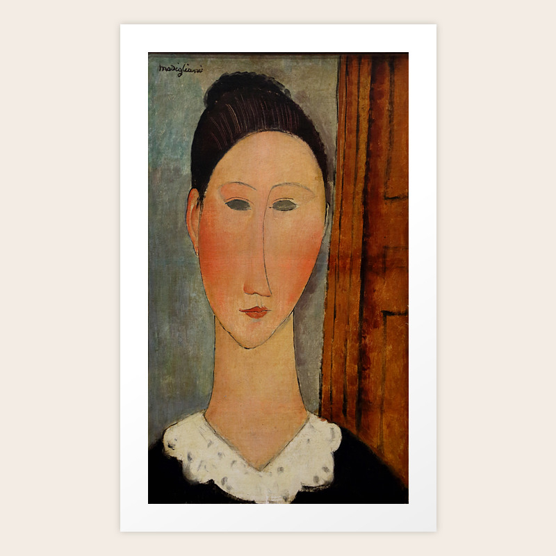 Amedeo Modigliani Portrait De Femme Woman S Portrait 1918 Art Print By Alexandra Arts Society6