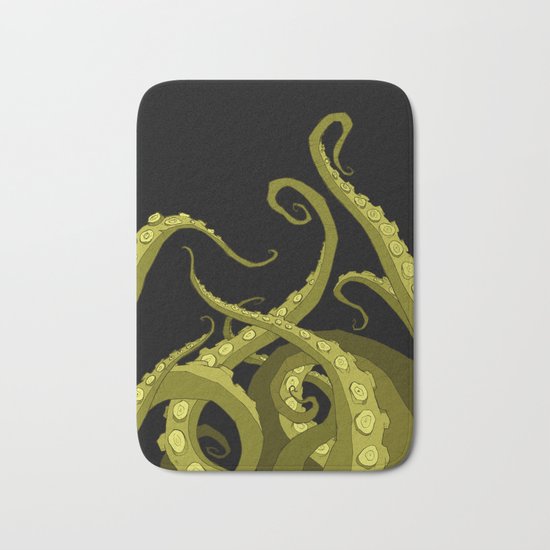 Subterranean Green Bath Mat