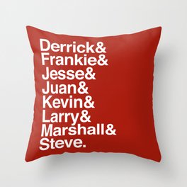 Pioneers Throw Pillow