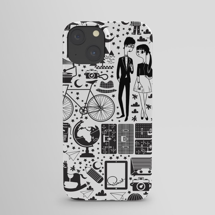 LIKES PATTERNS iPhone Case