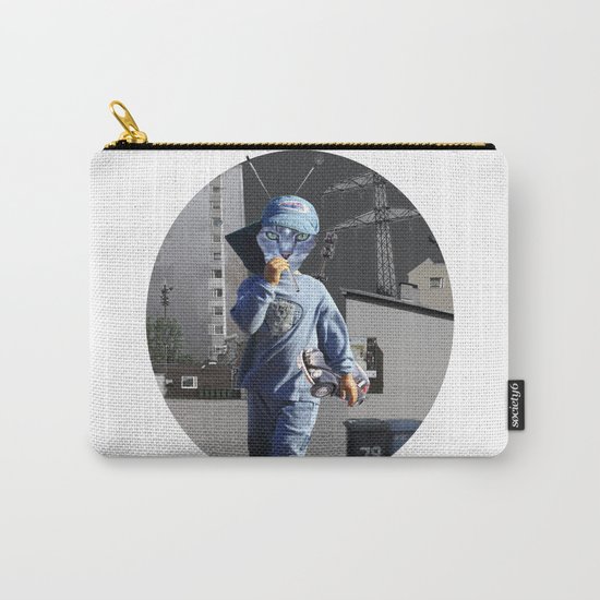 CatKid in illusion City Collage Carry-All Pouch