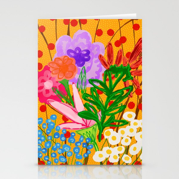 flower bomb Stationery Cards