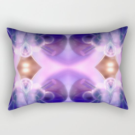 Astronaut of glass and light Rectangular Pillow
