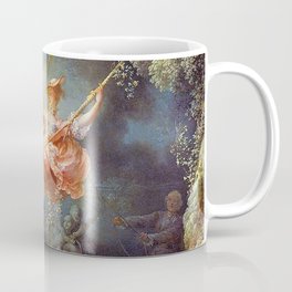 Jean-Honoré Fragonard - The Swing Coffee Mug | Fashion, Shop, Garden, Flower, Swing, Portrait, Famous, Oldpaintings, Art, Happy 