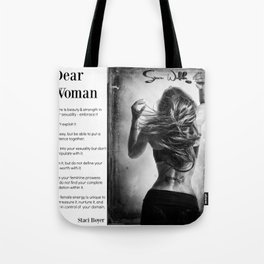 Dear Woman - Respect yourself Tote Bag