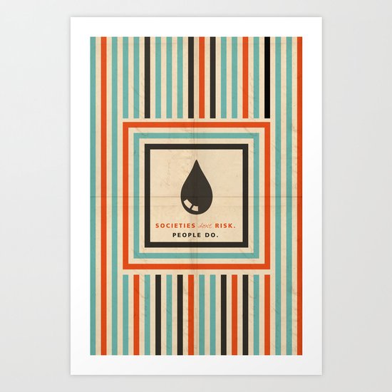 risk Art Print