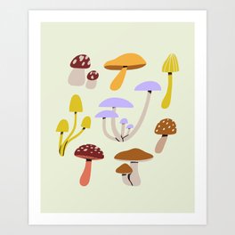fungi Art Print