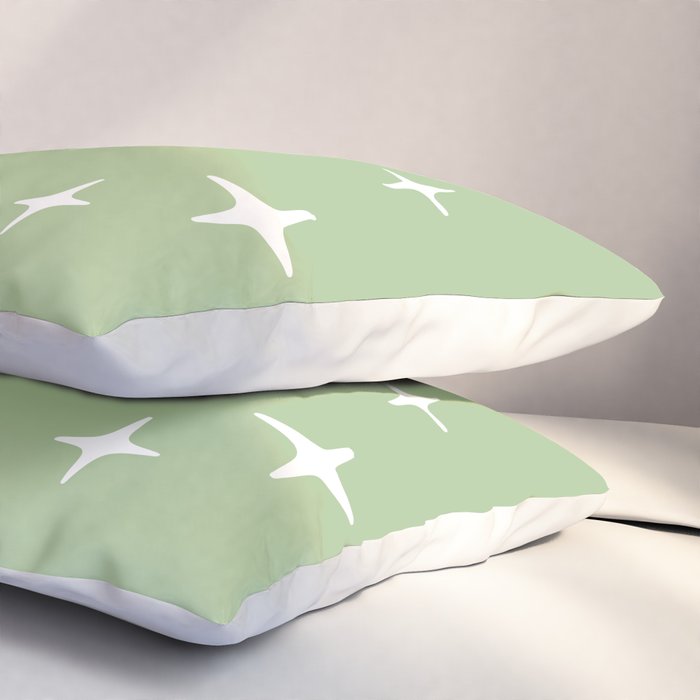 Sage green pillow shams 2025