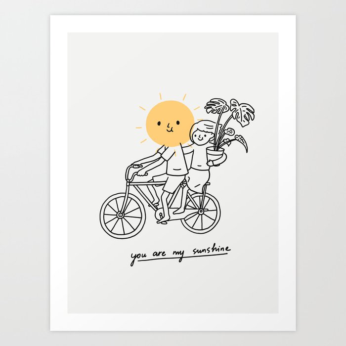You are my sunshine 2 Art Print