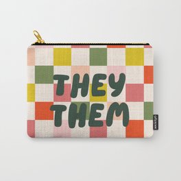 They / Them Pronouns Carry-All Pouch