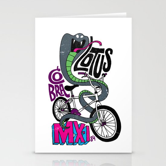 Lotus BMX Stationery Cards